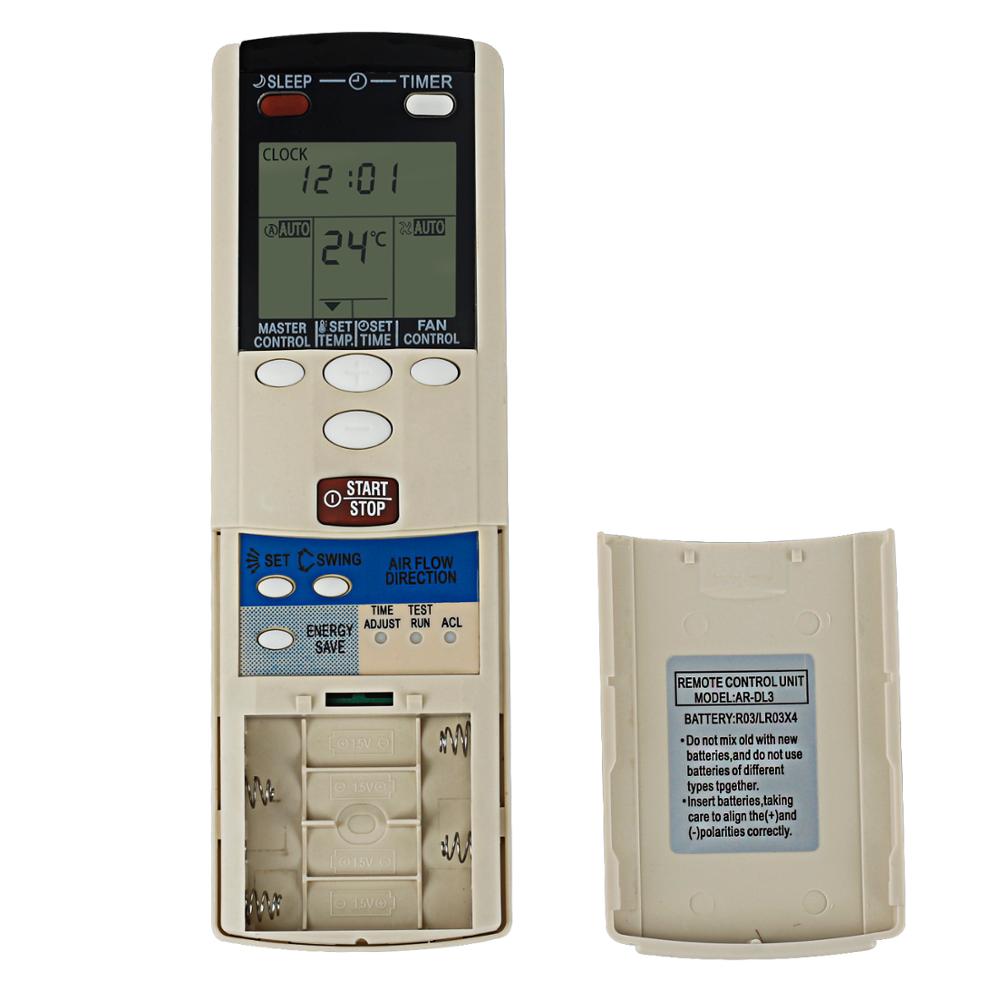 Air Conditioning Remote Control Suitable for FUJITSU AR-DL1 AR-DL2 AR-DL3 AR-DL4 and KTFST003