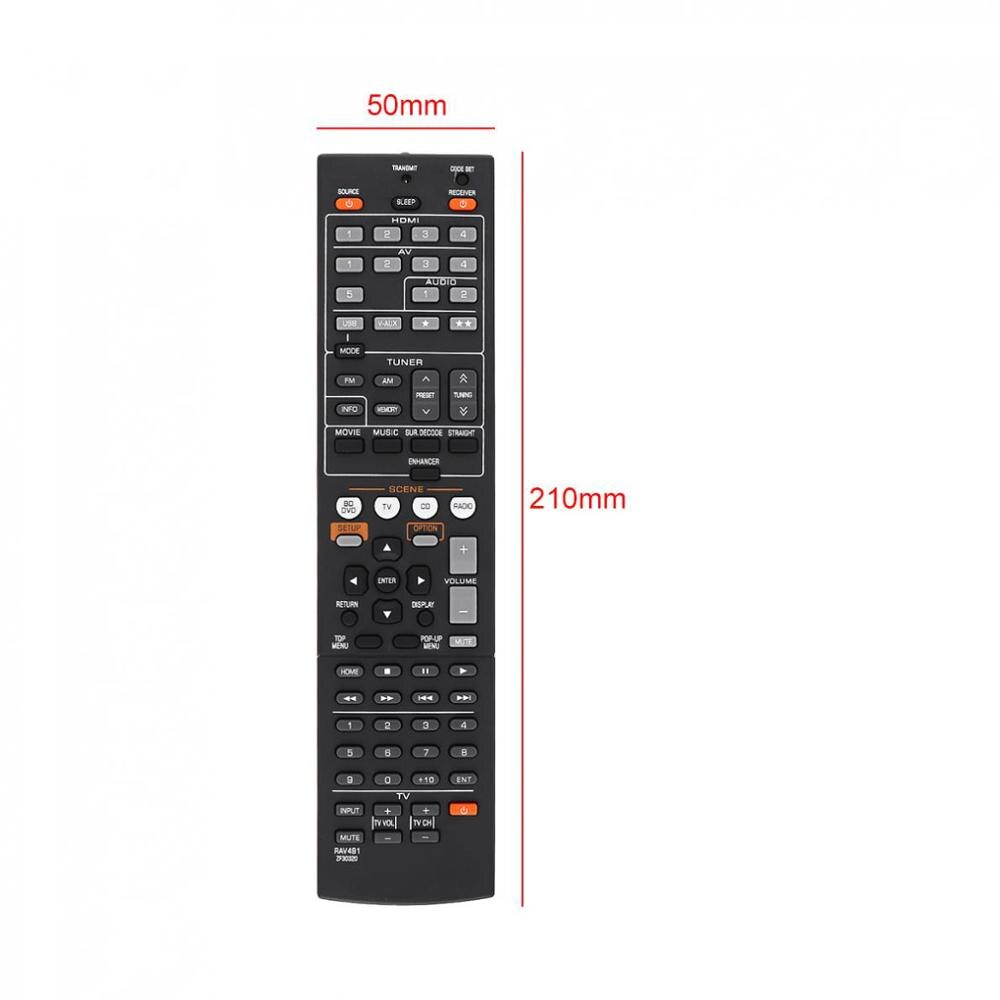 Remote for YAMAHA AV Receiver rx-v1071 rx-v377 rx-v575 rx-v867 rx-v160 rx-v477 htr-4065  htr-2064