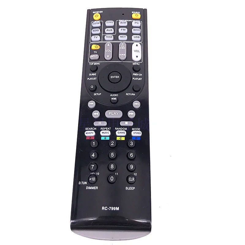 Remote Control for Onkyo AV Receiver TX-NR737 TX-NR636 HT-RC660 RC-879M RC-880M