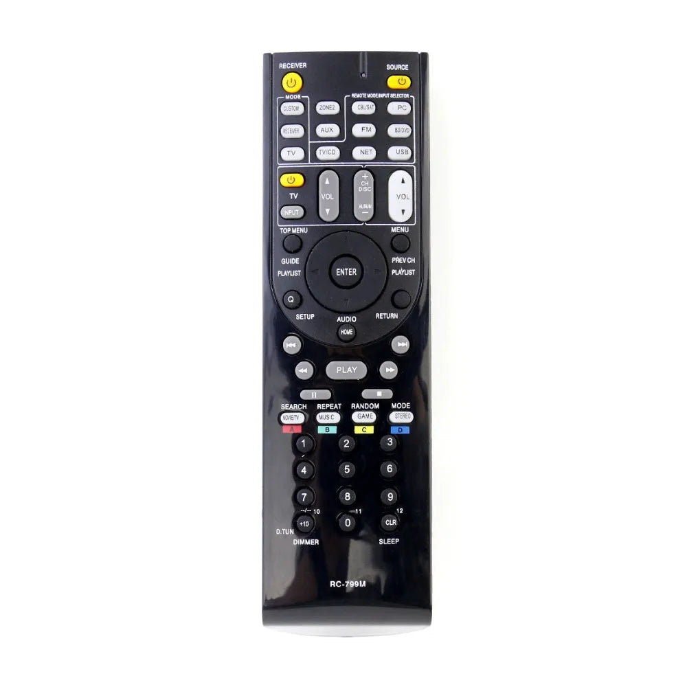 Remote Control for Onkyo AV Receiver TX-NR737 TX-NR636 HT-RC660 RC-879M RC-880M