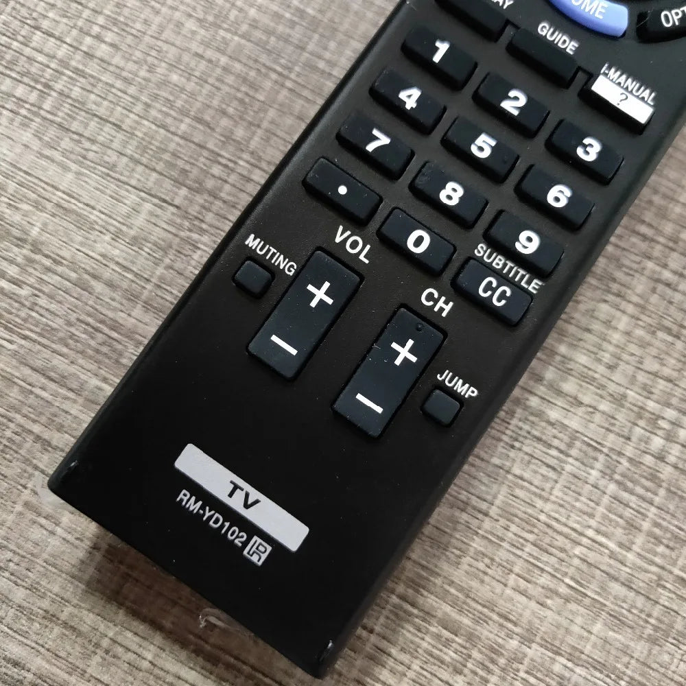 RM-YD102 Remote Control for Sony KDL-42W651A KDL-46W700A 149276611 PLASMA BRAVIA LCD LED HDTV 3D TV