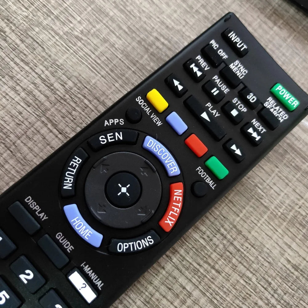 RM-YD102 Remote Control for Sony KDL-42W651A KDL-46W700A 149276611 PLASMA BRAVIA LCD LED HDTV 3D TV