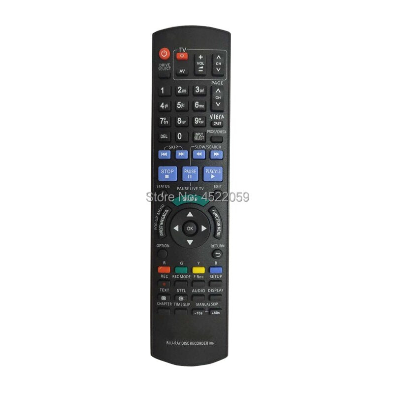 N2Qayb000610 Remote Control for Panasonic TV Dmr-Bwt700, Dmr-Bwt800, Dmr-Bwt700Gl, Dmr-Bwt800Gl