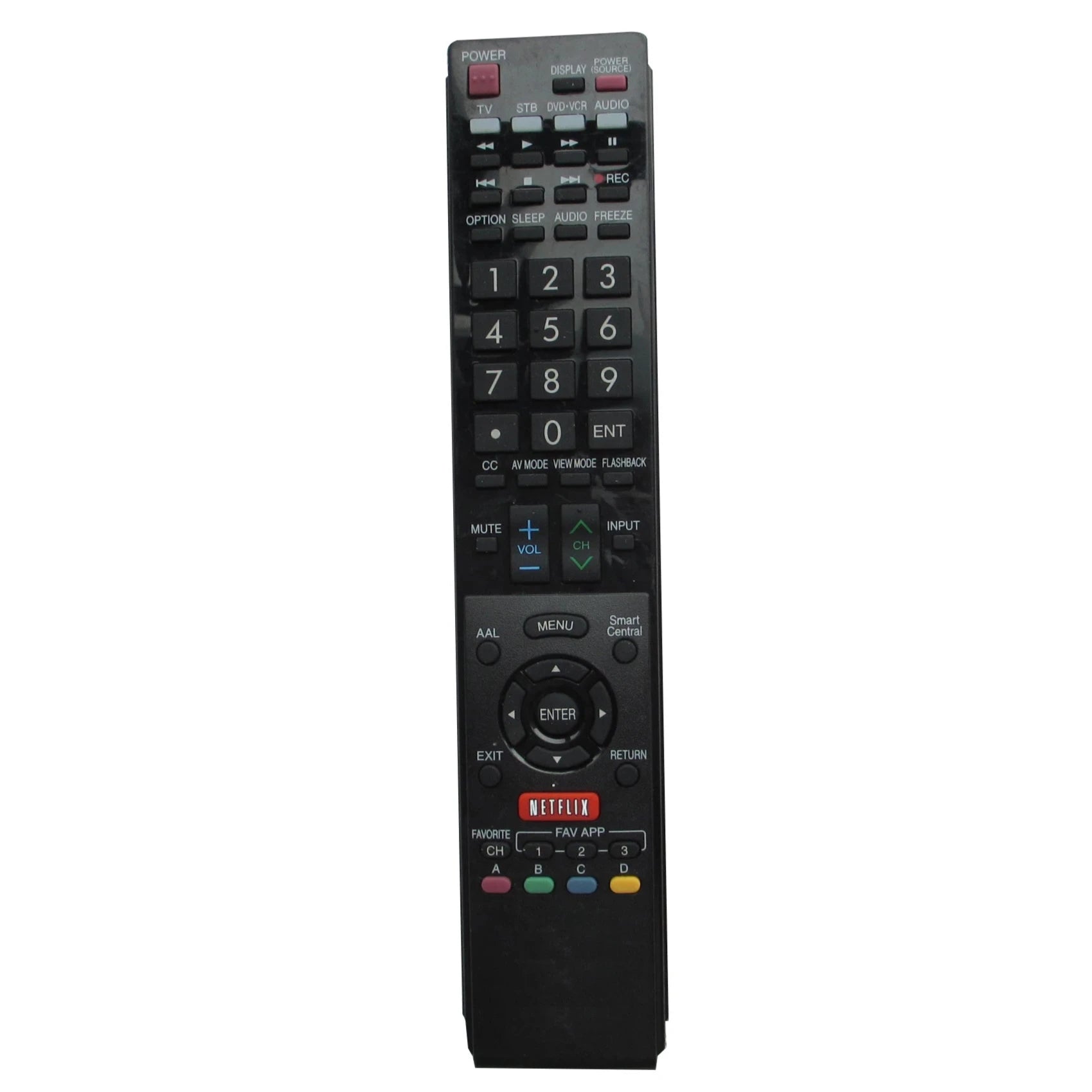 Remote Control for Sharp LCD HDTV TV LC-40LE835X LC-46LE835X LC-52LE835X LC-60LE835X GA988WJSA