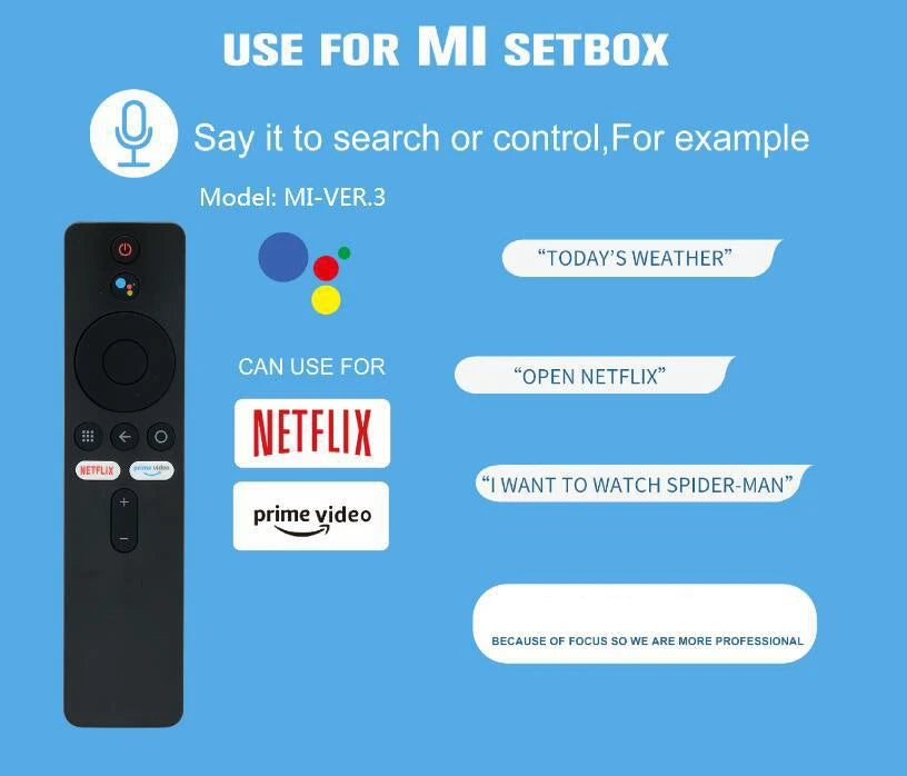 For Xiaomi MI Box S Bluetooth Voice Remote XMRM-006 Smart TV Box MI TV Stick MDZ-22-AB MDZ-24-AA