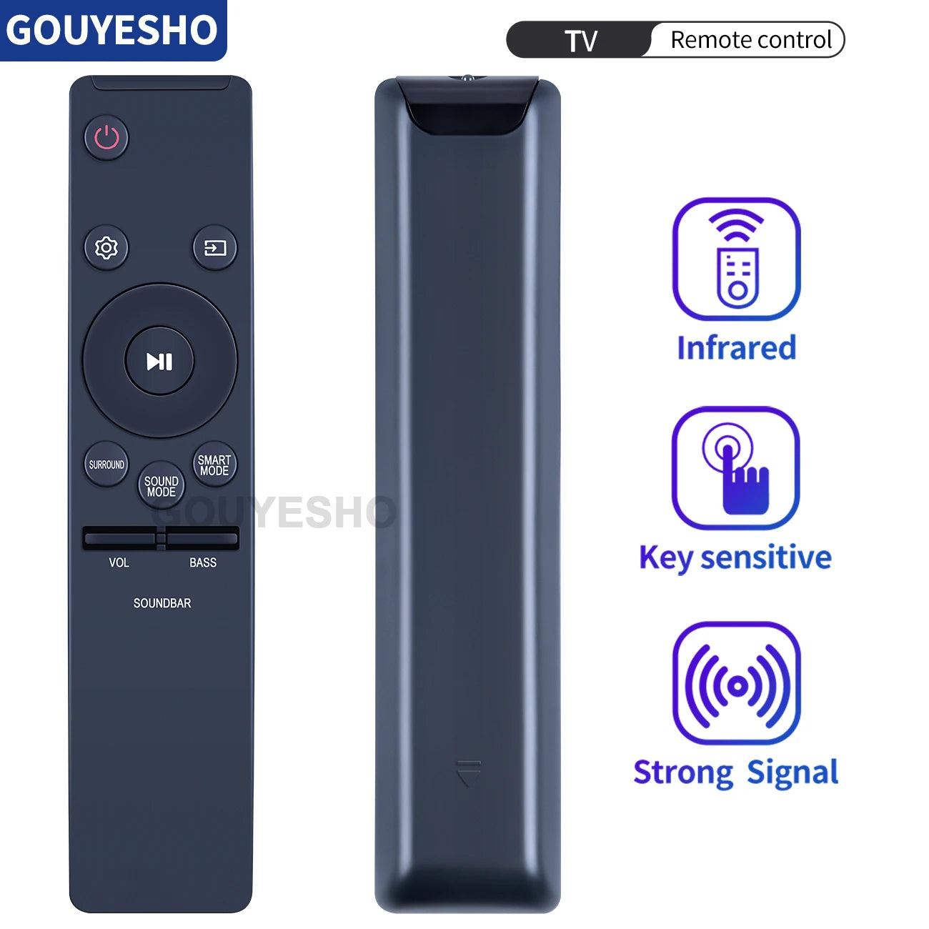 AH59-02759A Remote Control for Samsung Soundbar HW-MS650 HW-MS651 HW-MS550 HW-MS551