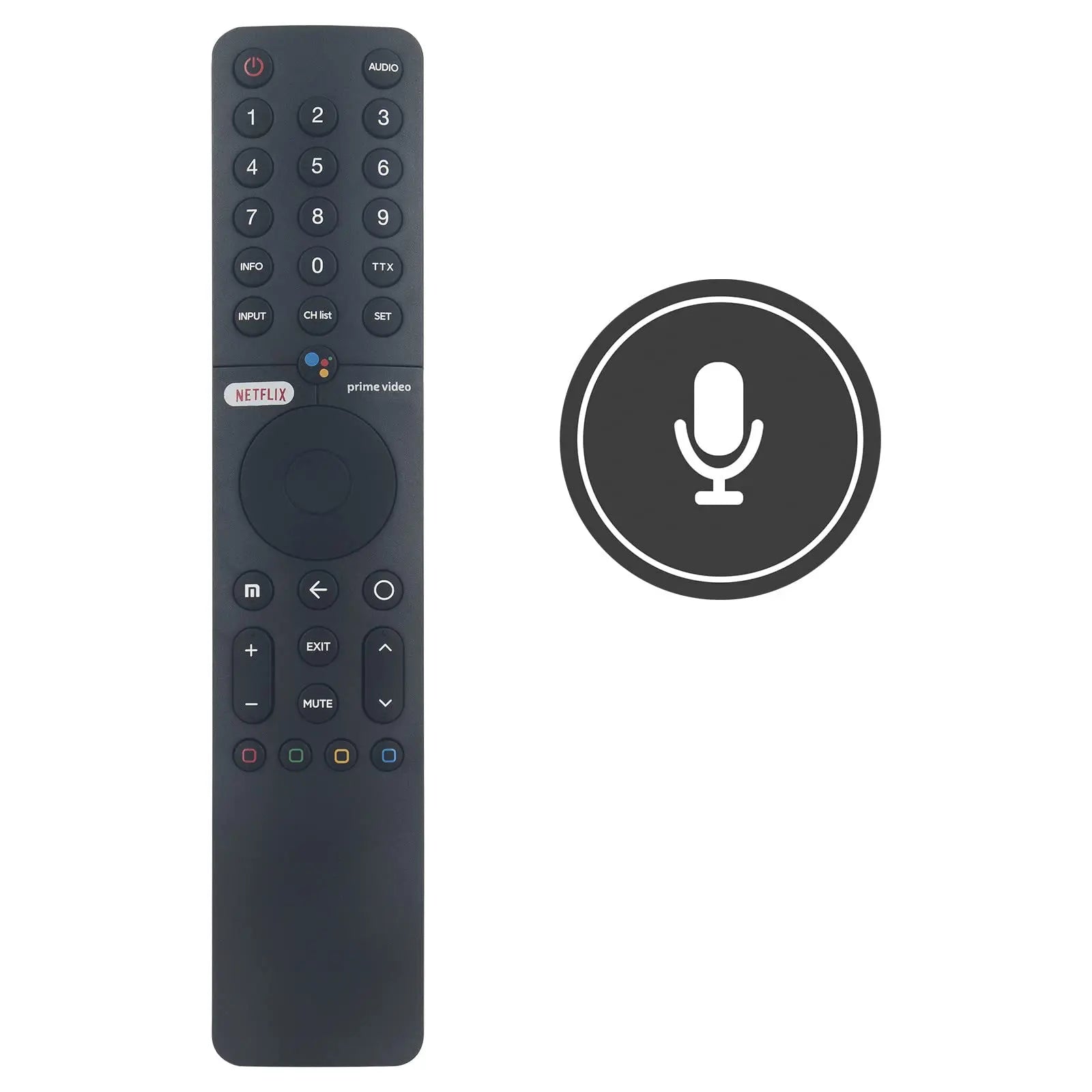 XMRM-19 Bluetooth Voice Remote Control for Xiaomi Mi TV P1 Q1 Smart TVs L32M6-6AEU L43M6-6AEU