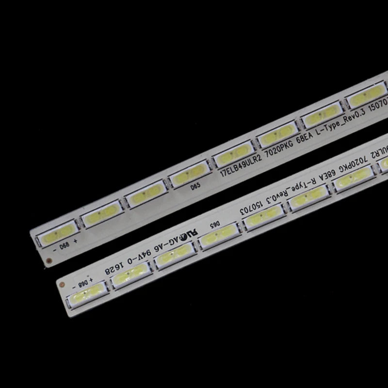 17ELB49ULR 7020PKG LED TV Backlight for Vestel 49 Inch LED strips