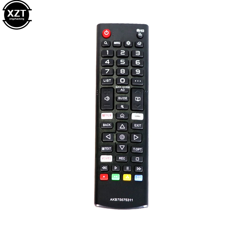 Remote Control AKB75675301 for TV – Compatible with AKB75675311, AKB75675304, Netflix Prime Movies