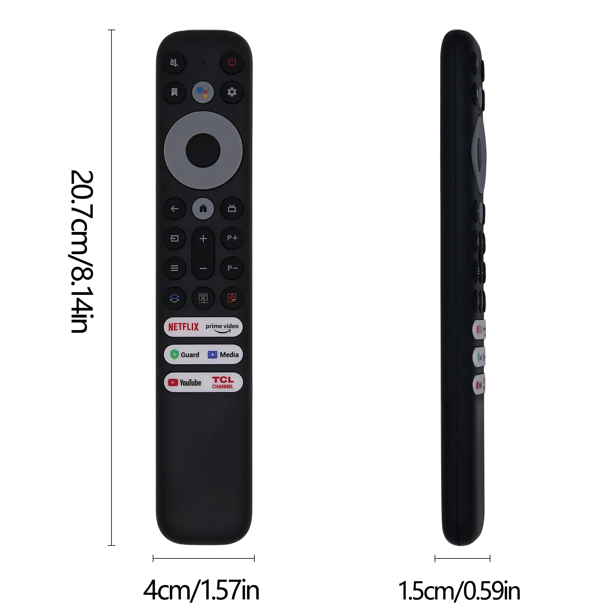 Replacement TCL Remote Control RC902V for TCL Android TV Mini-LED QLED 4K UHD Smart TV