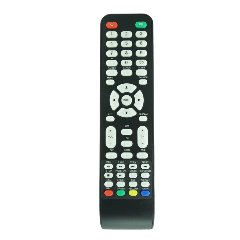 Replacement Remote for VEON Smart LCD TVs VN4019LEDDVD VN4278LCD-FHD VN4778LCD-FHD SRO19DVD