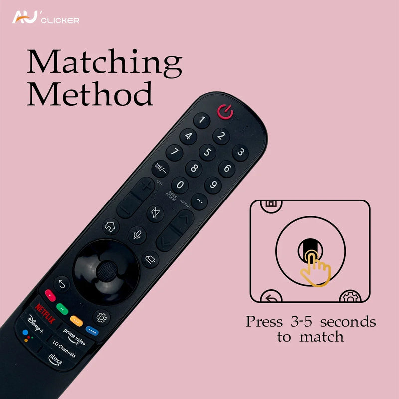 AN-MR22GA AKB76039902 Magic TV Remote with Mic for LG TV OLED65C2PUB 65 C2 Series 4K Smart OLED TV