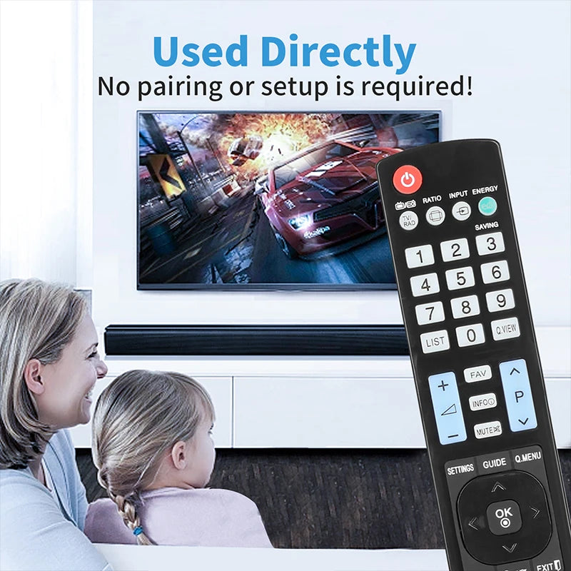 AKB73615312 Remote for LG TV – Compatible with 32LD350C, 42LS5650, 50PA4500, 55LS5600, and More