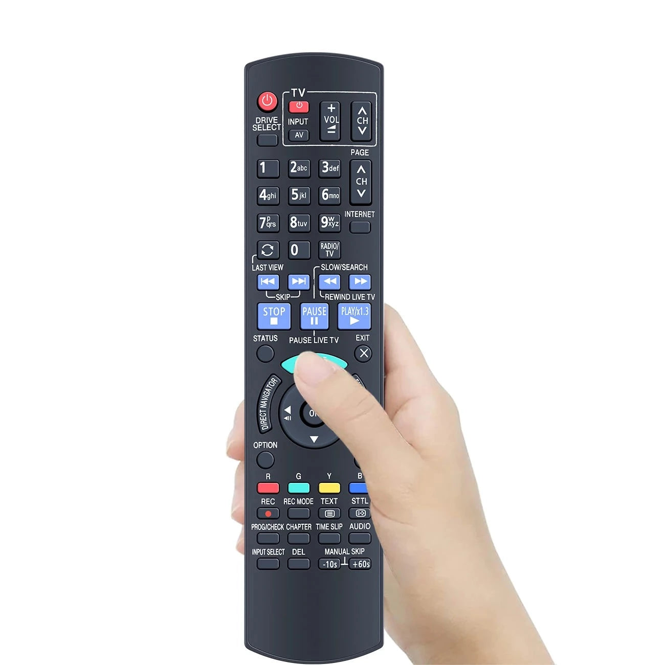 Remote Control Smart Remote Player Remote Control N2QAYB000980 For Panasonic Blu-Ray DVD