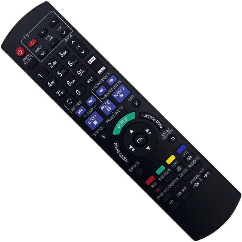 N2QAYB001058 Remote for Panasonic TV N2QAYB000780 N2QAYB000986 DMR-bct835 BCT835EG