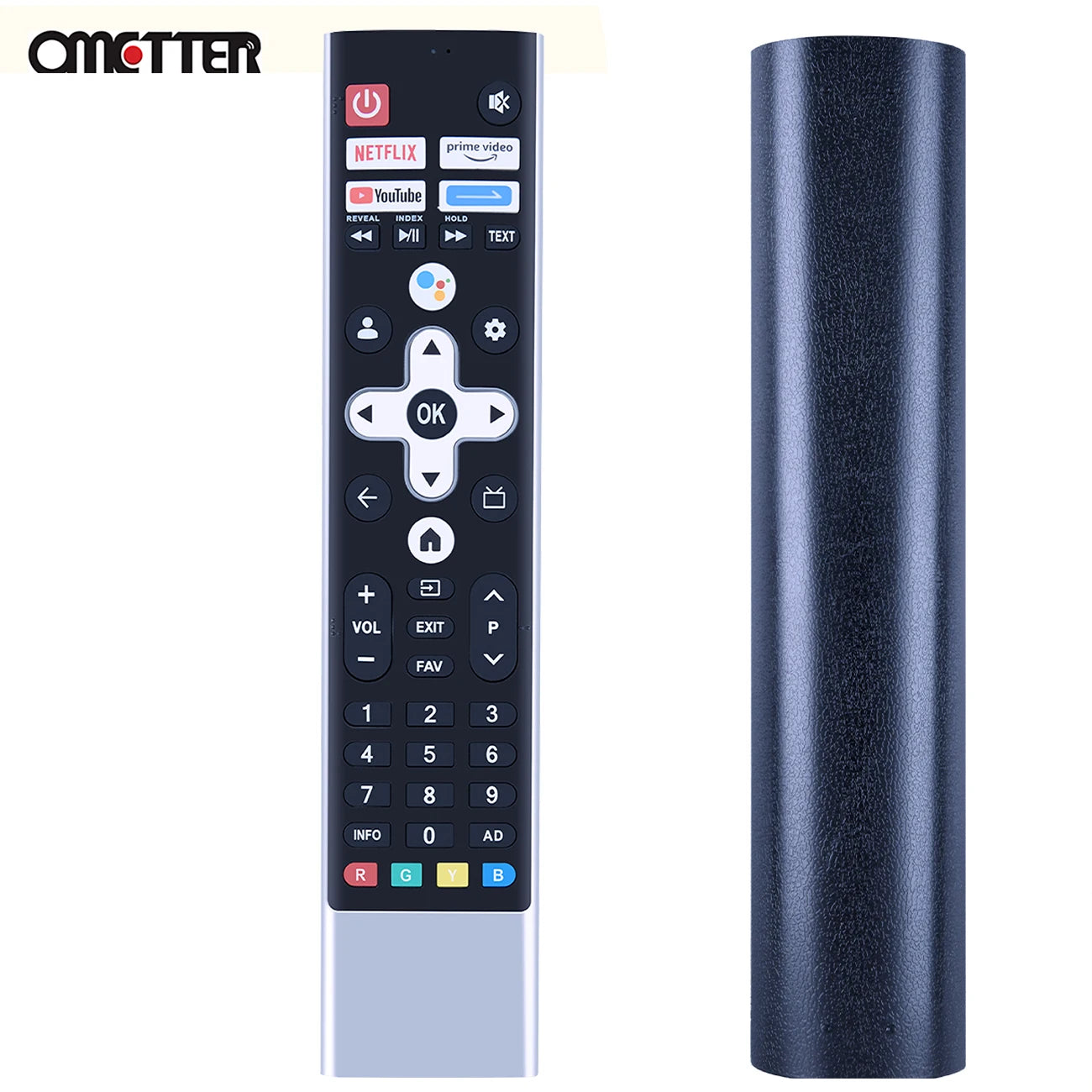 Voice Remote Control for Skyworth METZ Blaupunkt 55 Inches QLED TV 55QD7020