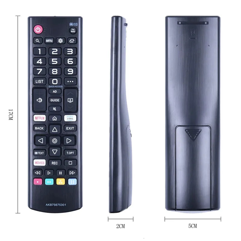 AKB75675301 Remote for Smart TV – Compatible with AKB75675311, AKB75875301, 43LM6300PLA, 50UM7500PLA