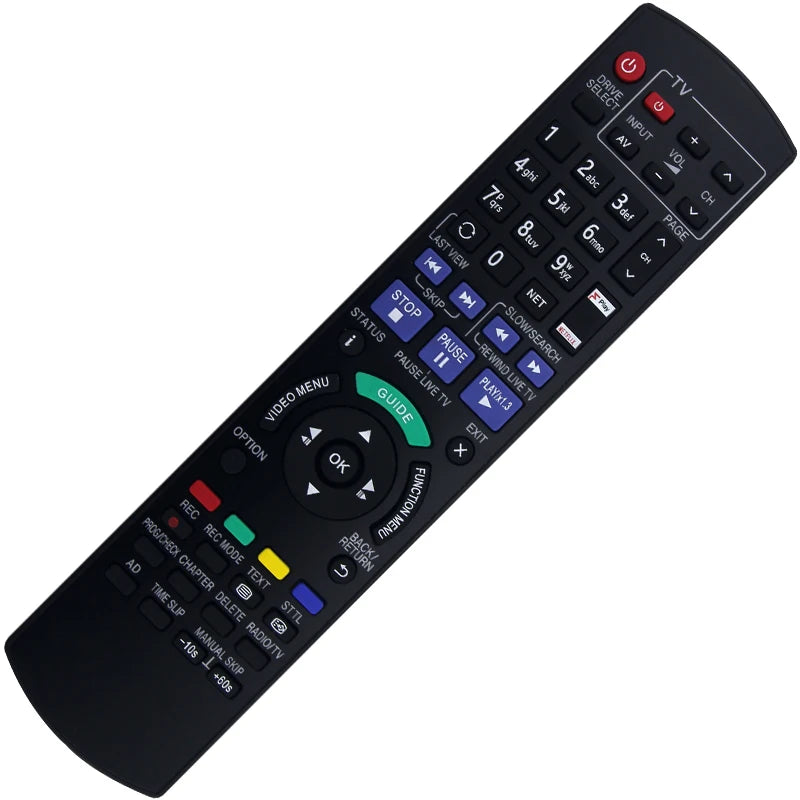 N2QAYB001058 Remote for Panasonic TV N2QAYB000780 N2QAYB000986 DMR-bct835 BCT835EG