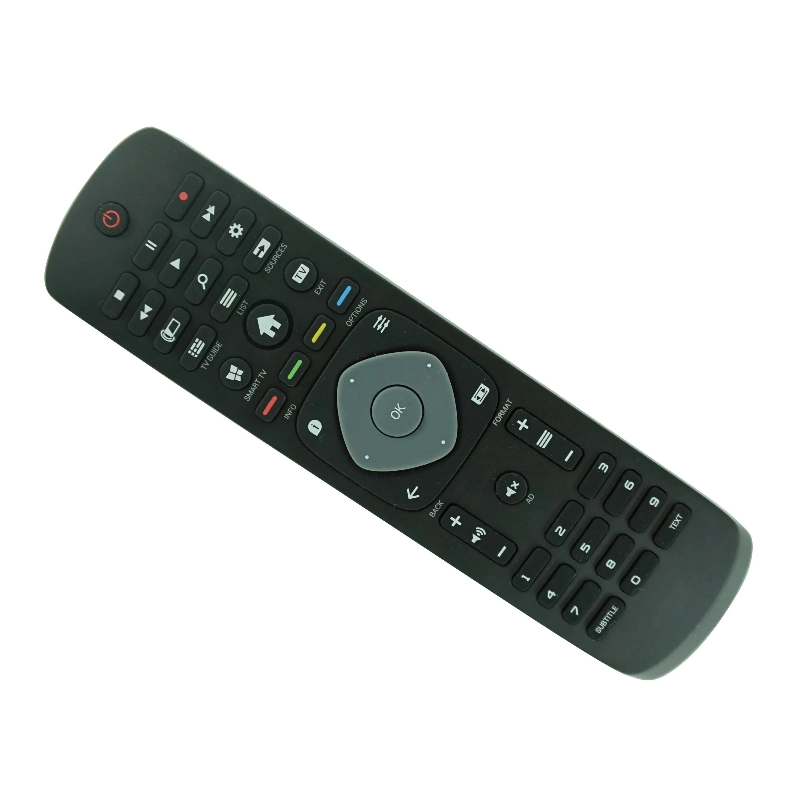 Remote Control for Philips Smart TV 50PUS6203/12, 58PUS6203/12, 58PUT6183/79, 58PUT6183/75, LED HDTV