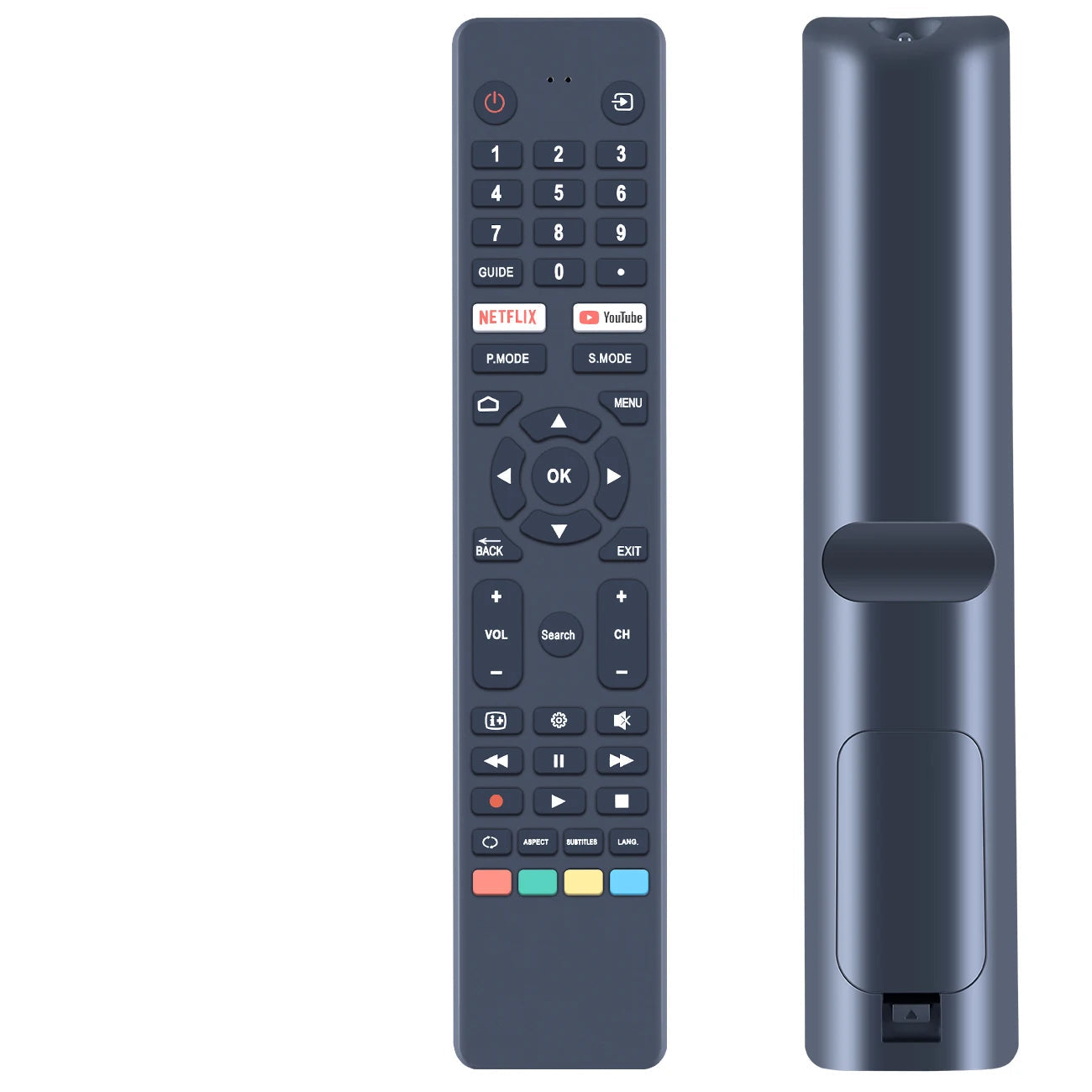 Remote Control for VEON Smart 4K UHD LED HDTV Android TV RC-NZ (No Voice)