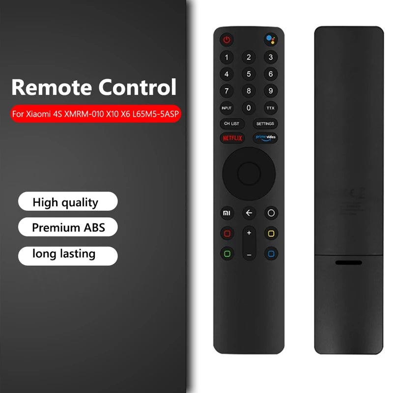 XMRM-010 Bluetooth Voice Remote for Xiaomi MI TV 4S Android Smart TVs L65M5-5ASP MI P1 32 MI Box