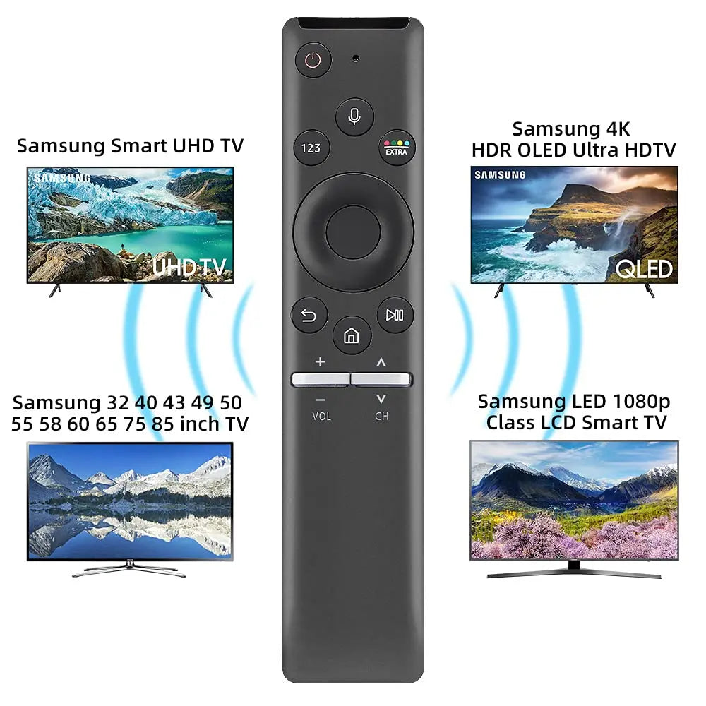 Voice Bluetooth Universal Remote for Samsung Smart TV BN59-01266A BN59-01298C Ultra HD UHD QLED TV