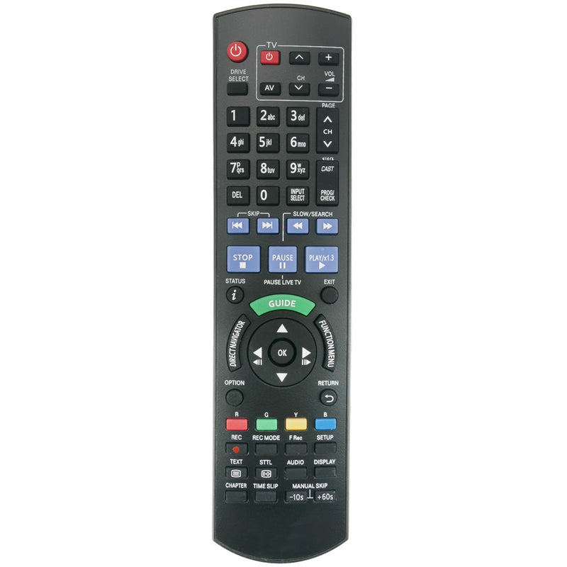 Remote for Panasonic DMR-BWT720 DMR-BWT735 DMR-BWT850EG DMR-BWT955GL DMR-BWT720GL Blu-ray Disc DVD