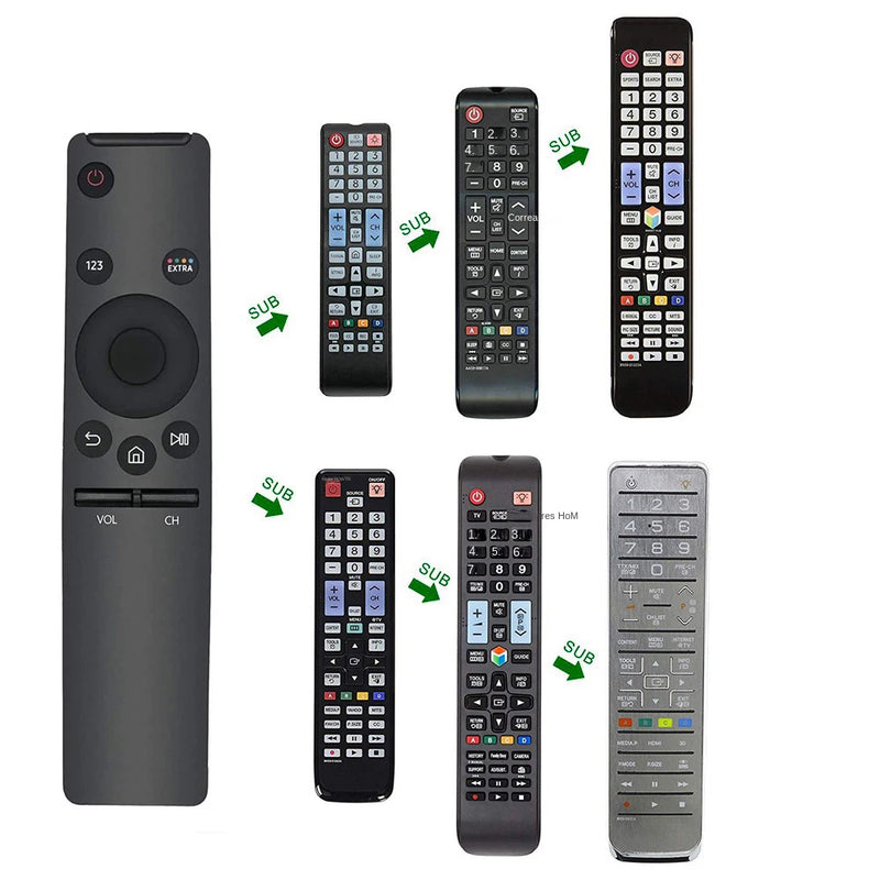 TV Remote for Samsung LED 4K HD Smart Player Black 433MHz TV Controller BN59-01242A BN59-01265A BN59