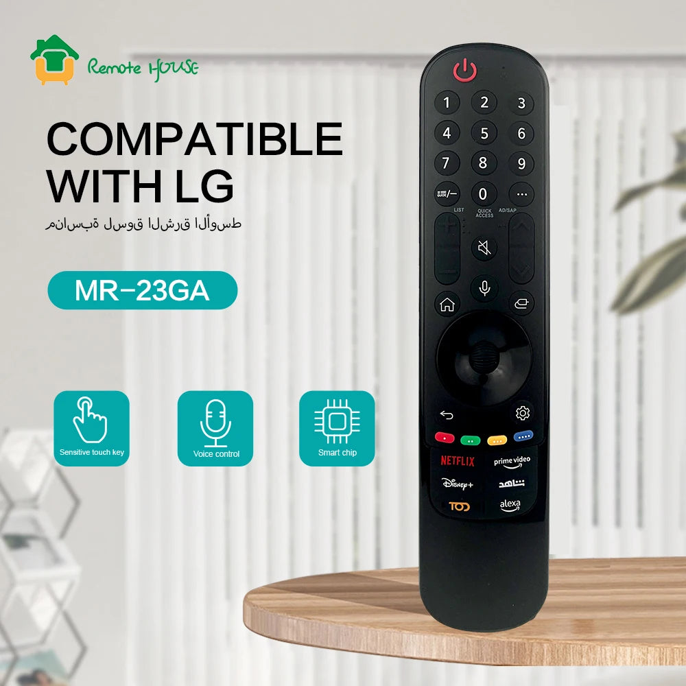 Voice Remote Replacement for LG TV for Magic Remote MR22GN with Pointer and Voice Function