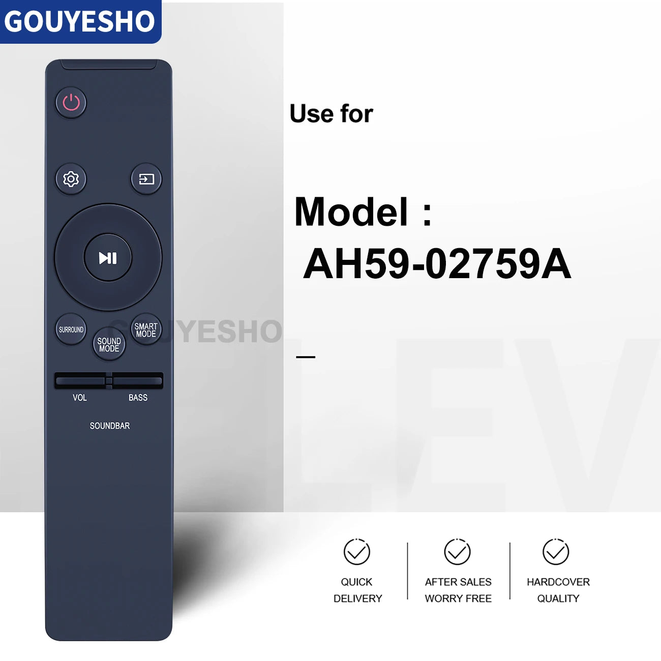 AH59-02759A Remote Control for Samsung Soundbar HW-MS650 HW-MS651 HW-MS550 HW-MS551