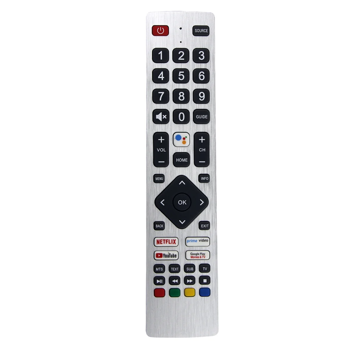 RMC0133 Universal Replacement Remote Control for Sharp TV (No Voice Functions)