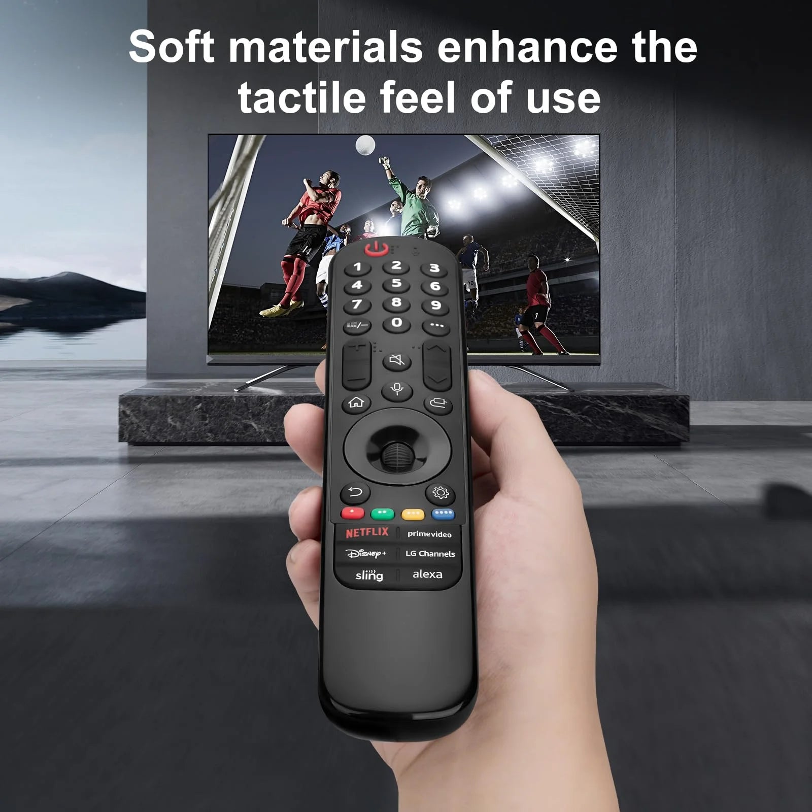 MR23GA Magic Remote with Voice & Pointer for LG Smart TVs – Compatible with 2023 OLED B3 C3 G3