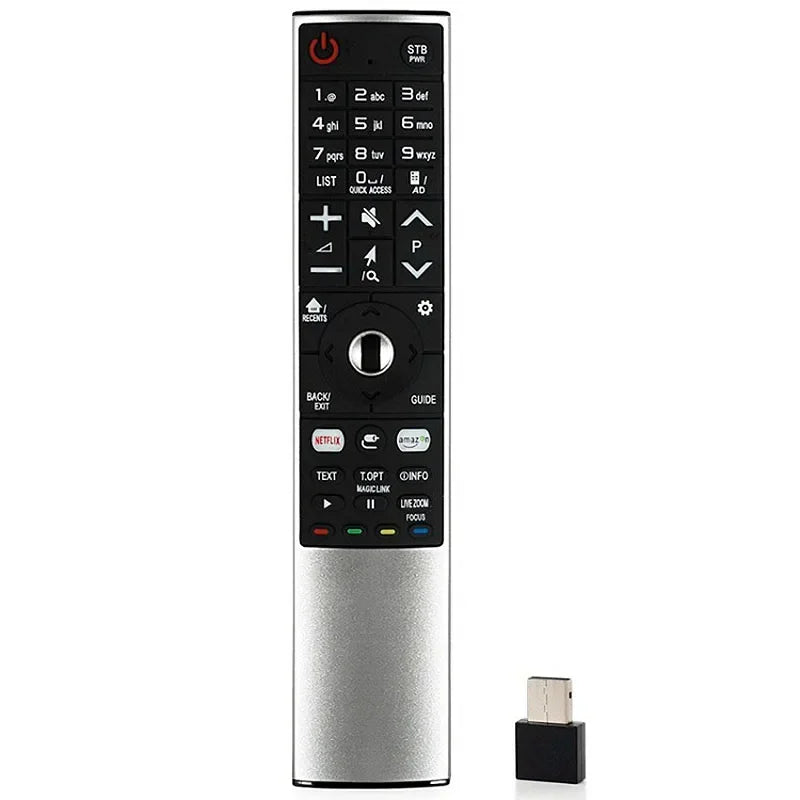 ABS Replacement Remote for LG AN-MR700 USB 2.4G AN-MR600 AKB75455602 – Compatible LG Smart TVs