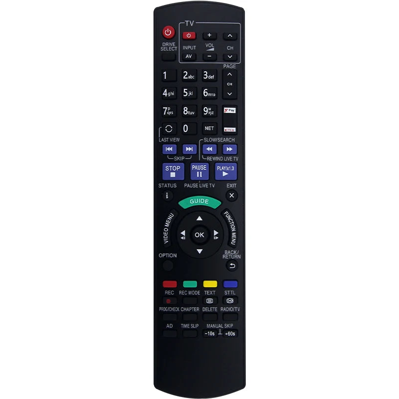 N2QAYB001058 Remote for Panasonic TV N2QAYB000780 N2QAYB000986 DMR-bct835 BCT835EG