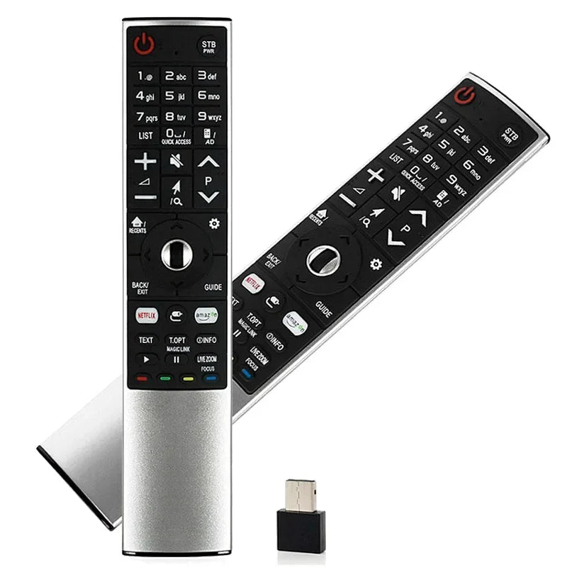 ABS Replacement Remote for LG AN-MR700 USB 2.4G AN-MR600 AKB75455602 – Compatible LG Smart TVs