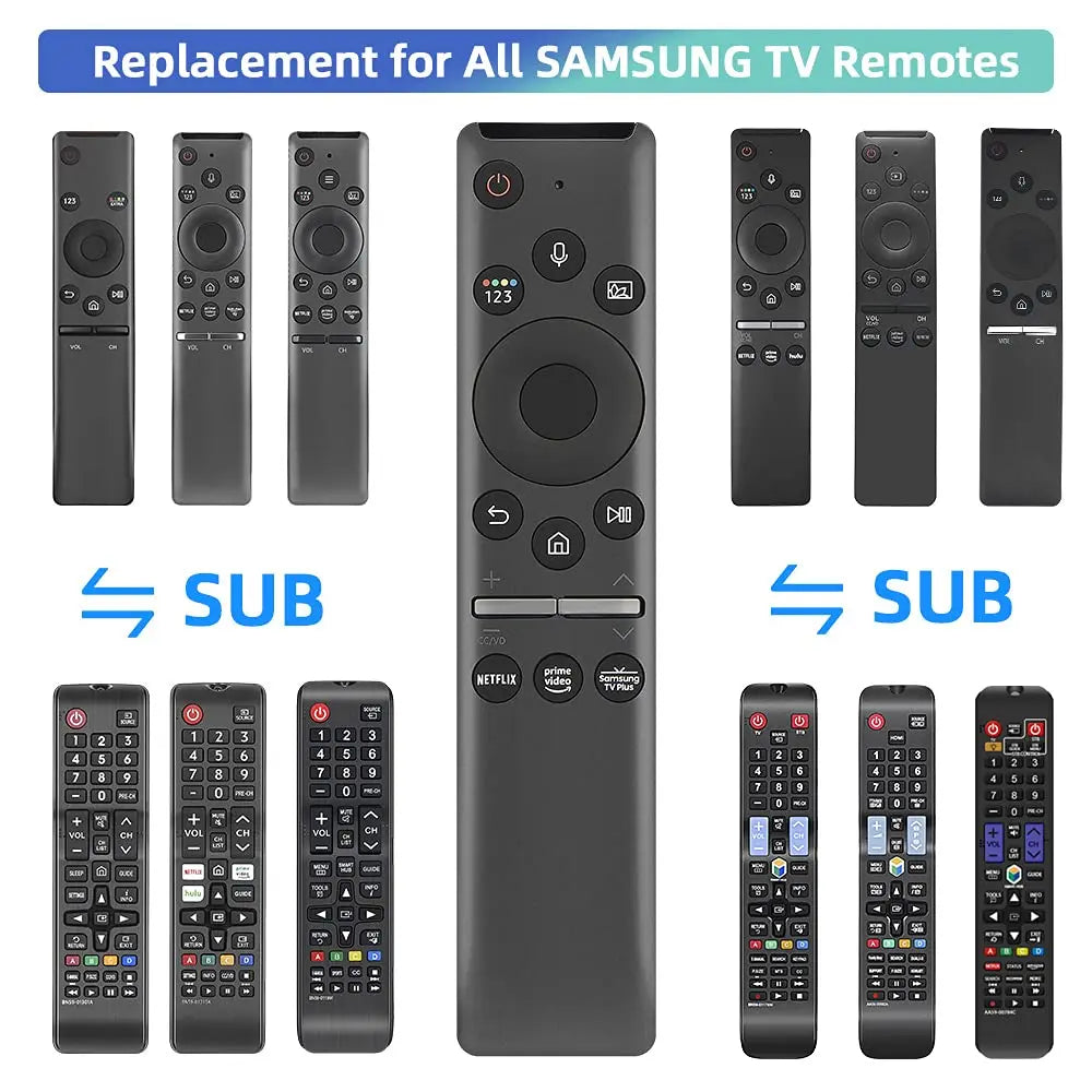 BN59-01330A BN59-01329A Voice Remote for Samsung TV LED QLED UHD SUHD HDR LCD HDTV 4K 8K 3D Smart TV