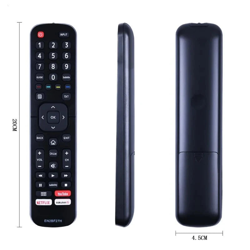 EN2BF27H for Hisense LED LCD Smart 4K TV Remote for H50AE6030 H50A6140 H58AE6000 H55AE6000 H43A6140