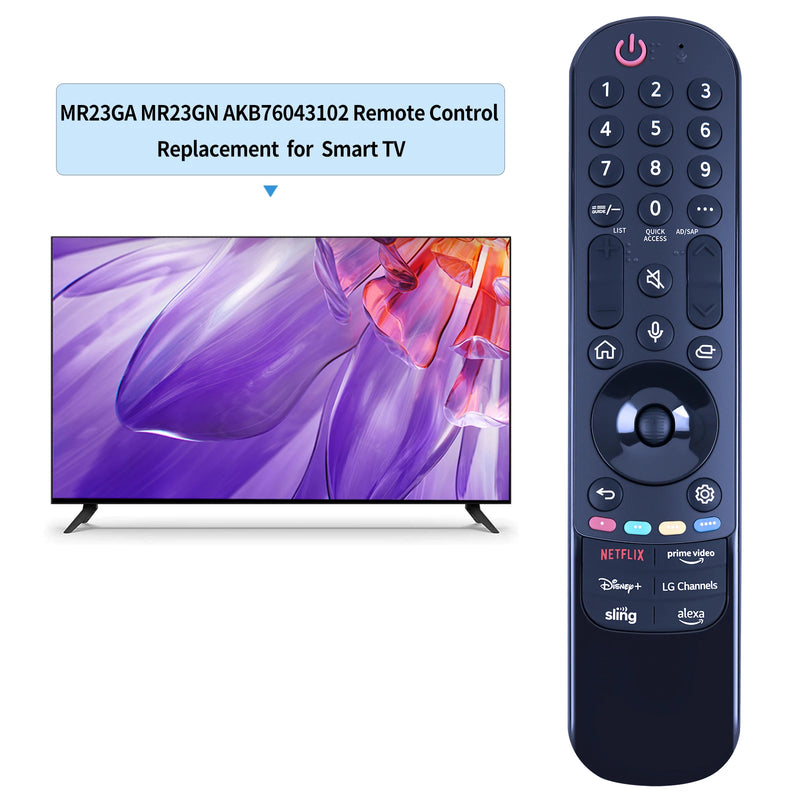 Voice Magic Remote MR23GA MR23GN AKB76043102 for Smart TV 2021-2023 with Pointer Flying Mouse