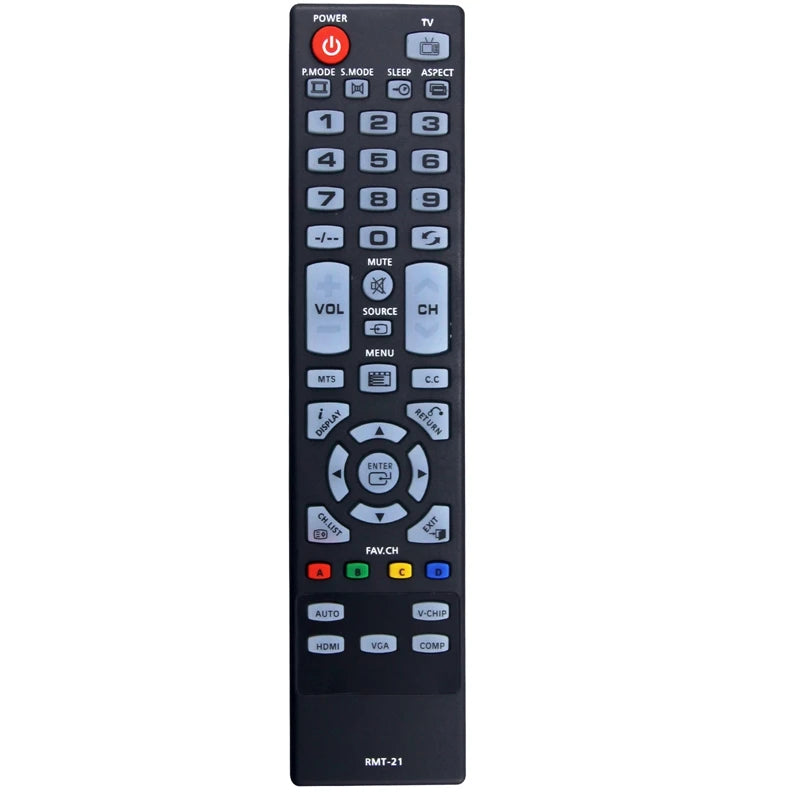 RMT-21 Remote Control for Westinghouse TV CW40T2RW, CW40T6DW, CW40T8GW, DW46F1Y1 Replacement