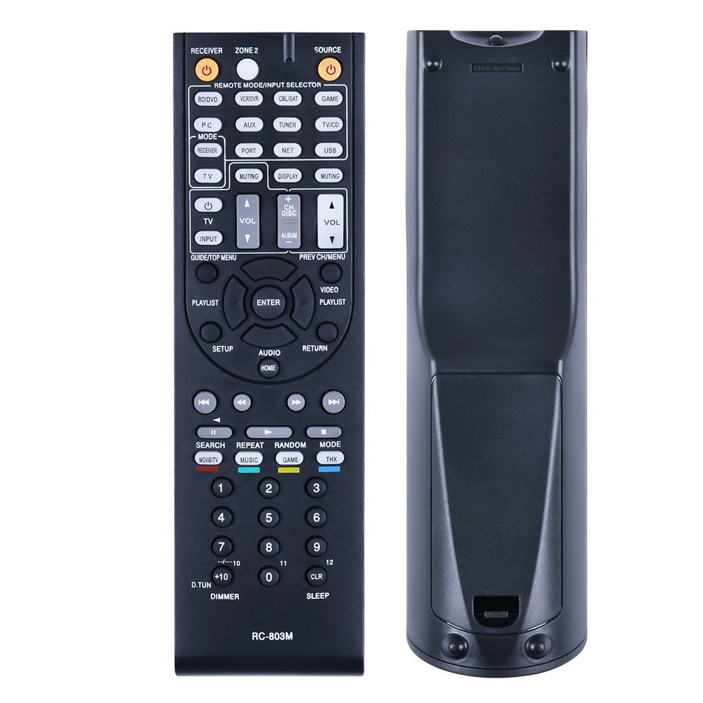 RC-803M Suitable for Onkyo Receiver Remote Control AV TX-NR609 TX-NR609B HT-S7409