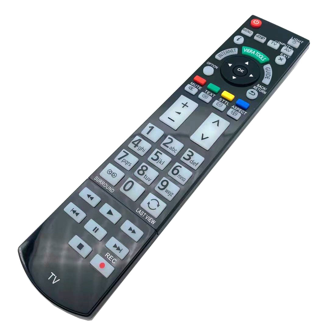 Remote Control for Panasonic N2QAYB000715 for TX-L42ETW50 TX-P50VT50B TX-P50ST30B LED 3D TV