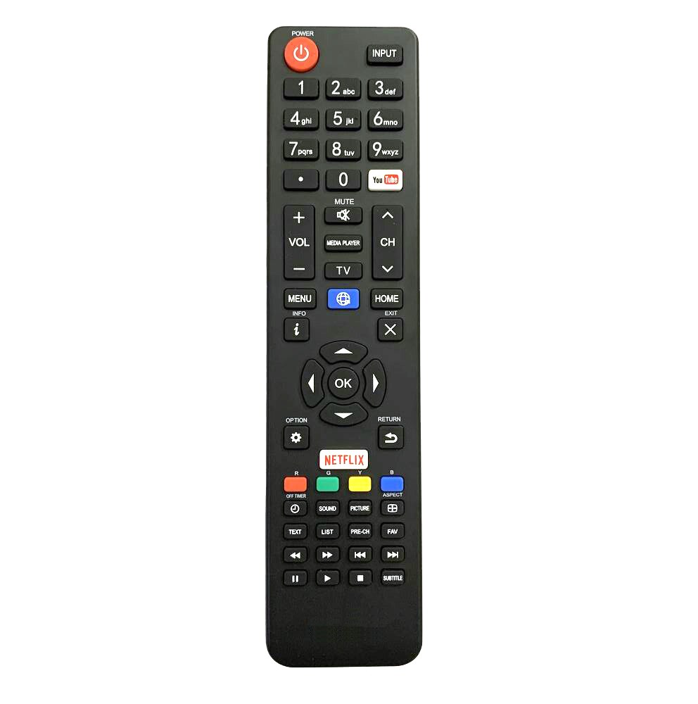 IR Wireless Remote Control for SANYO Smart TV with YouTube Netflix Buttons