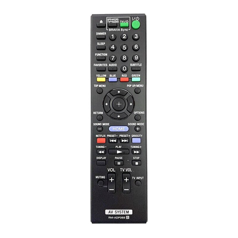 RM-ADP069 for SONY Blu-ray DVD Home Theater AV System Remote