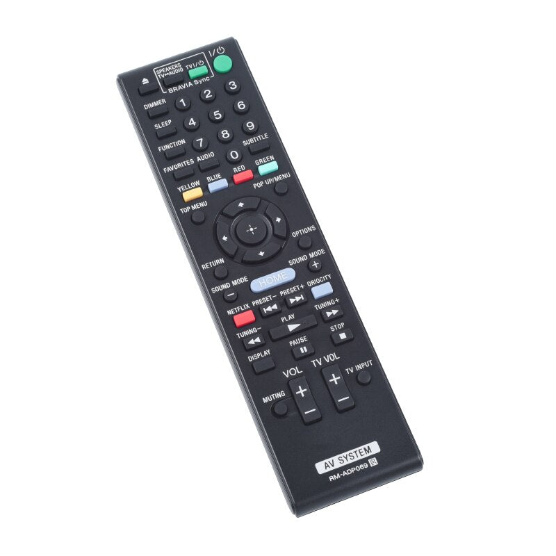 RM-ADP069 for SONY Blu-ray DVD Home Theater AV System Remote