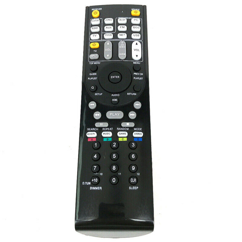 Remote Control Replace for Onkyo HT-R693 TX-SR703S TX-SR705S TX-SR605S TX-RZ610 AV A/V Receiver