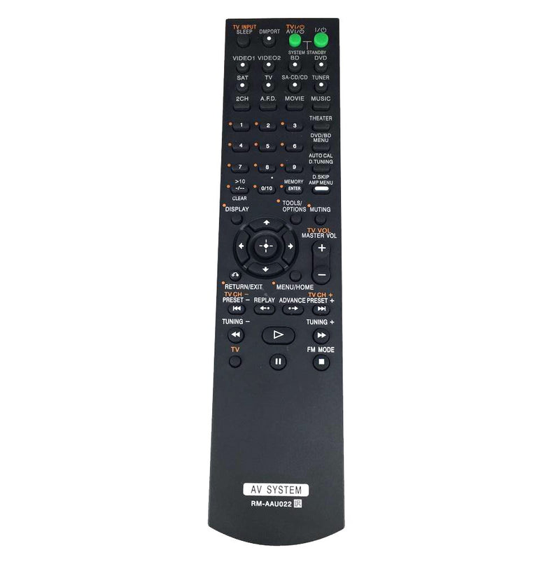 RM-AAU022 for SONY Audio/Video Receiver AV System