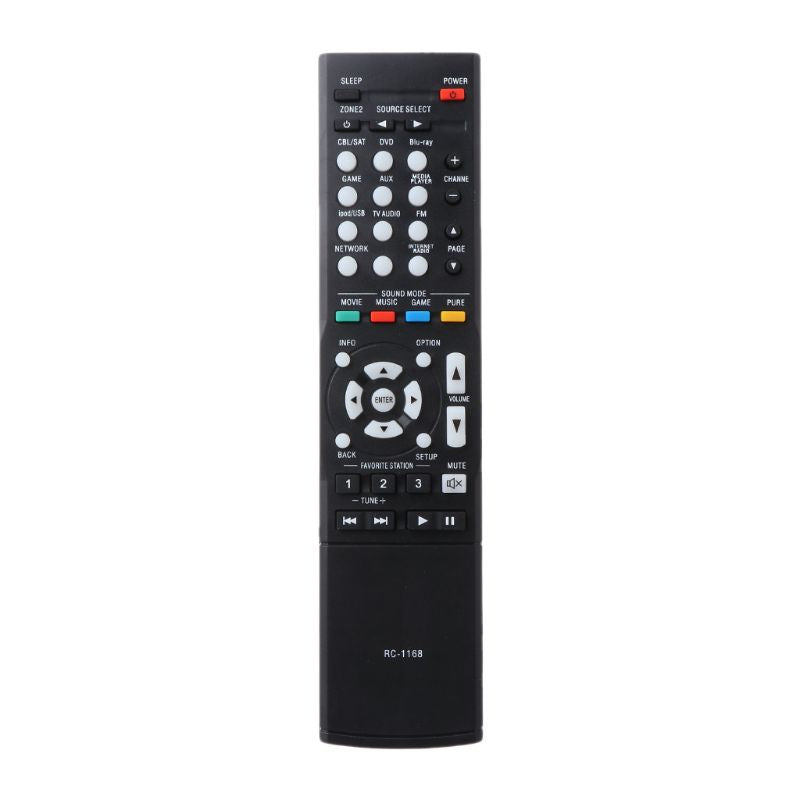 Replacement Remote Control for DENON AV Receiver AVR-1713 RC-1169 AVR-1613 and RC-1168