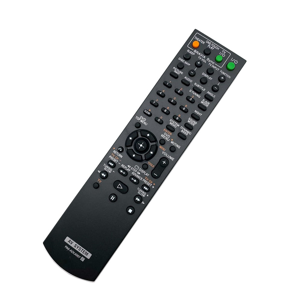 Replacement DVD Theater System Remote Control for Sony RM-ADU004 RM-ADU006 RM-ADU008 Remote Control