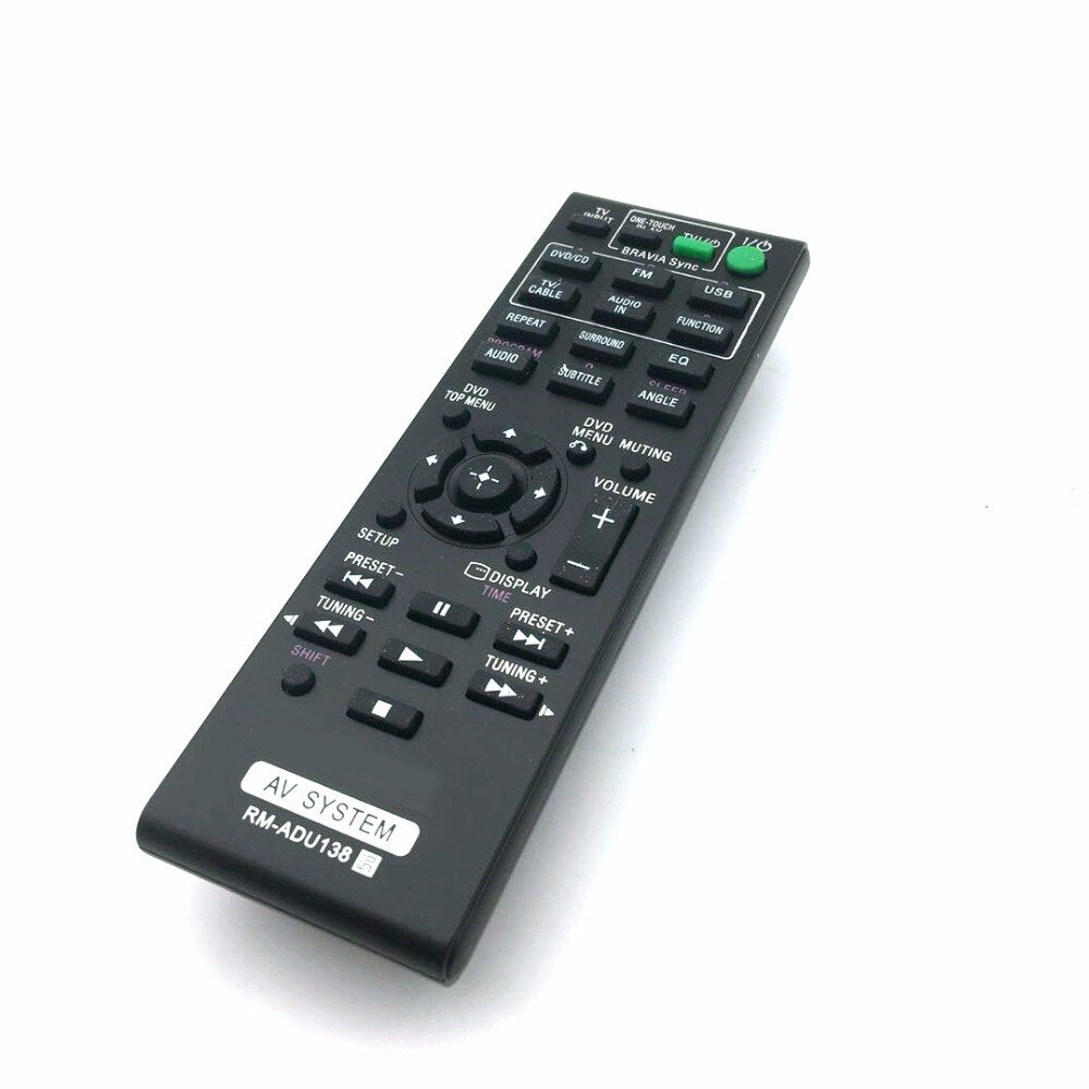 RM-ADU138 Remote Control for Sony DAV-TZ135 DAV-TZ140 DAV-TZ145 DAV-TZ150 Home Theater System