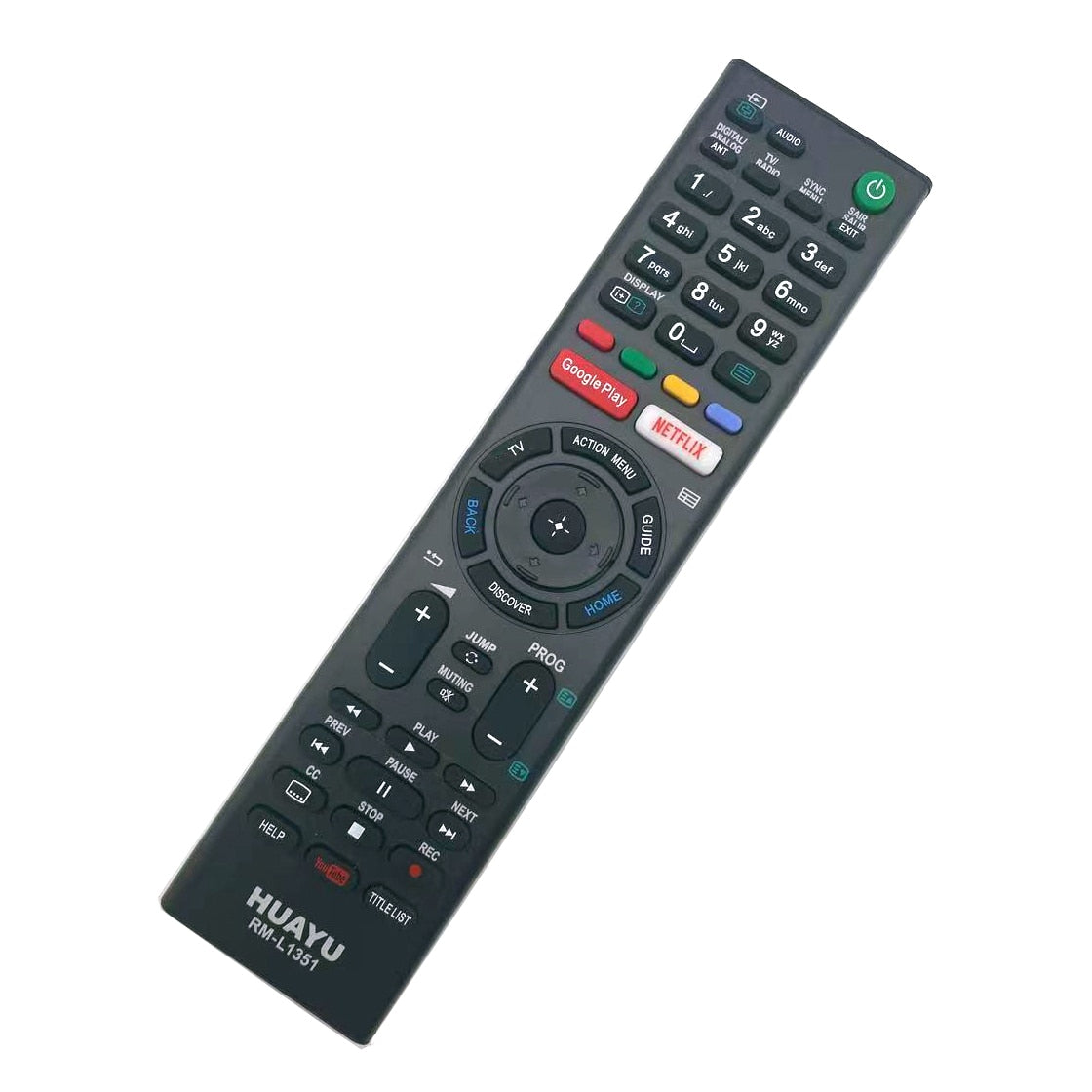 Remote Control Suitable for Sony TV RMF-TX300E RMF-TX100U RMF-TX200U RMF-TX300T and RMF-TX300U